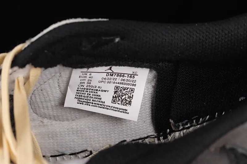 All categories Air Jordan Jordan series basketball shoes Air Jordan 1 Low Travis Scott x Air Jordan 1 Low OG AJ1 undercut low top DM7866-165